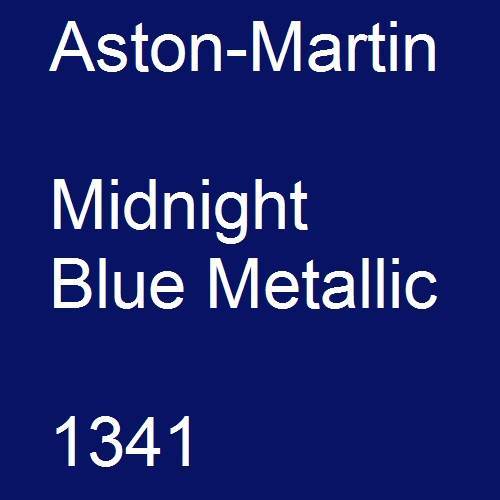 Aston-Martin, Midnight Blue Metallic, 1341.